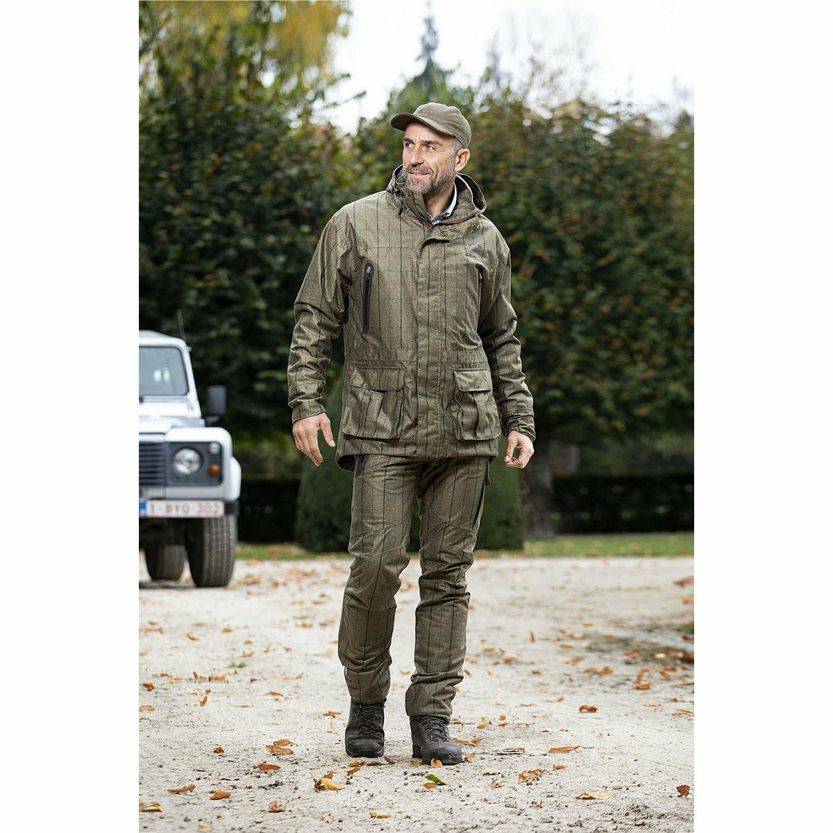 Holmes Pant Khaki Check