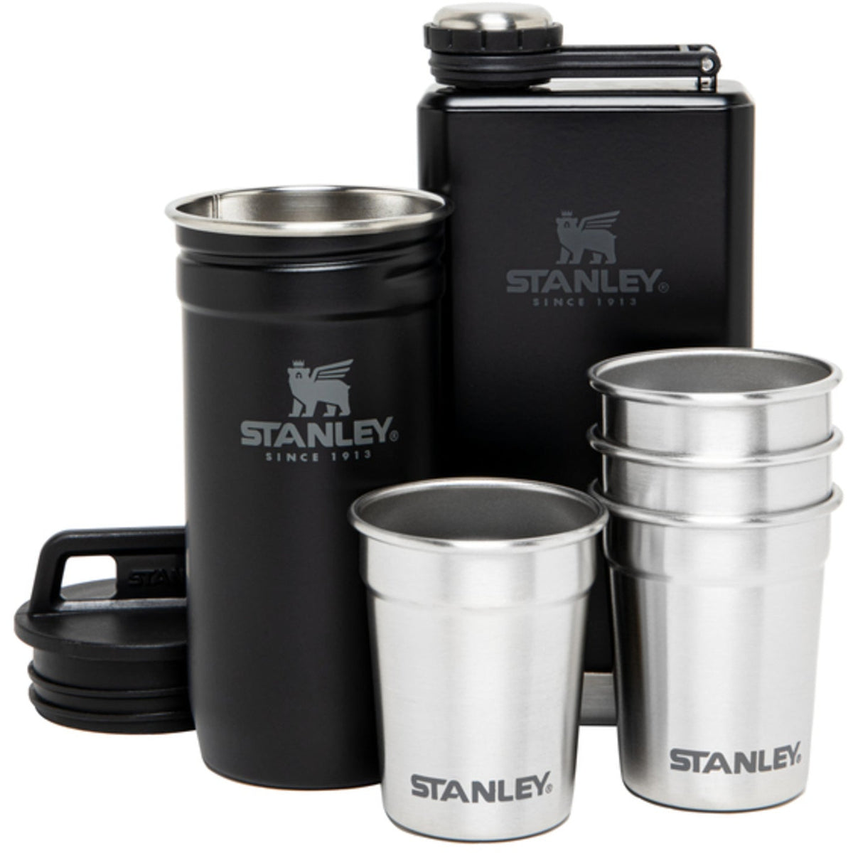 Pre-Party Shotglass + Flask Set