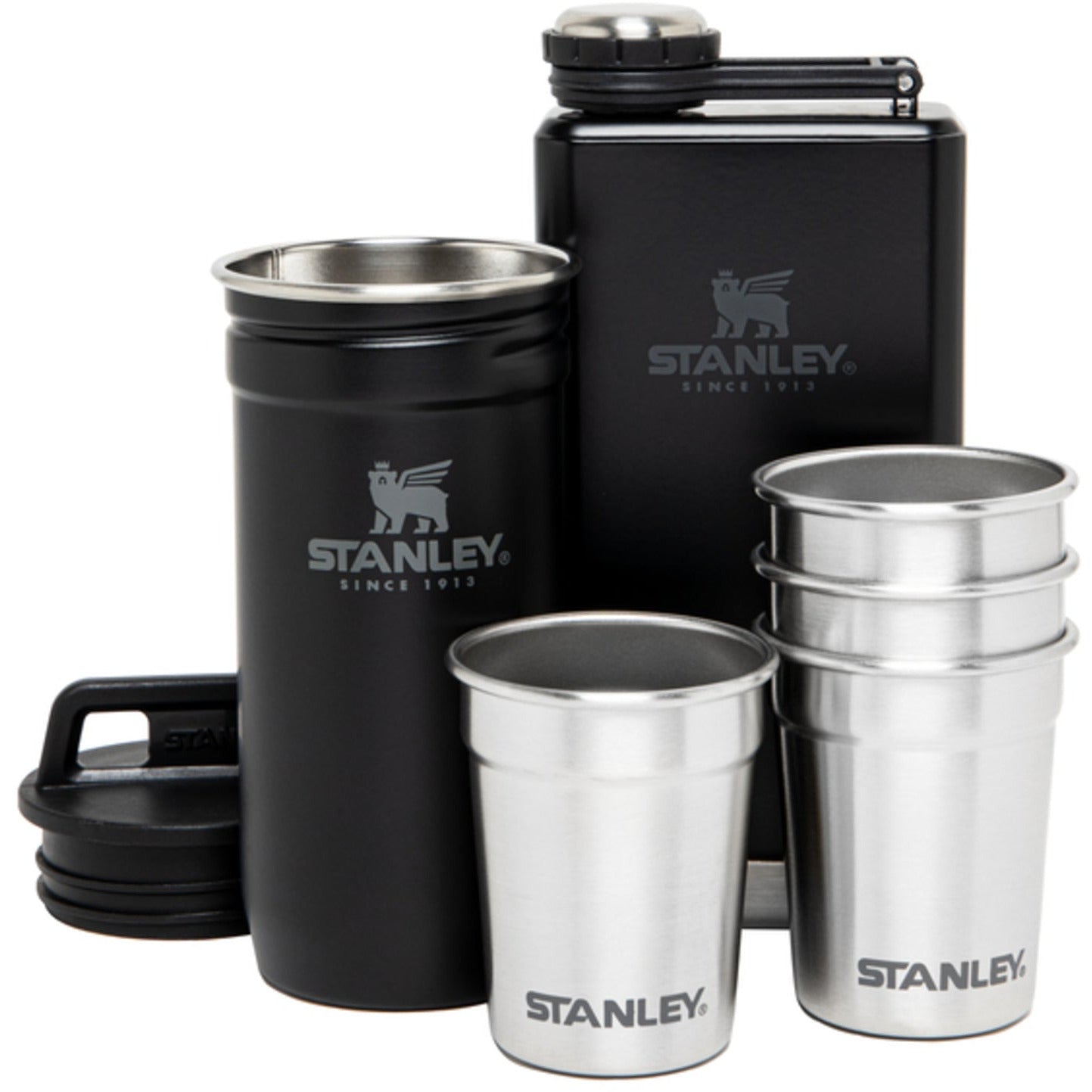 Pre-Party Shotglass + Flask Set