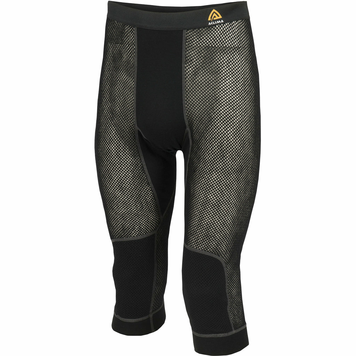 Woolnet Longs 3/4 Man Black