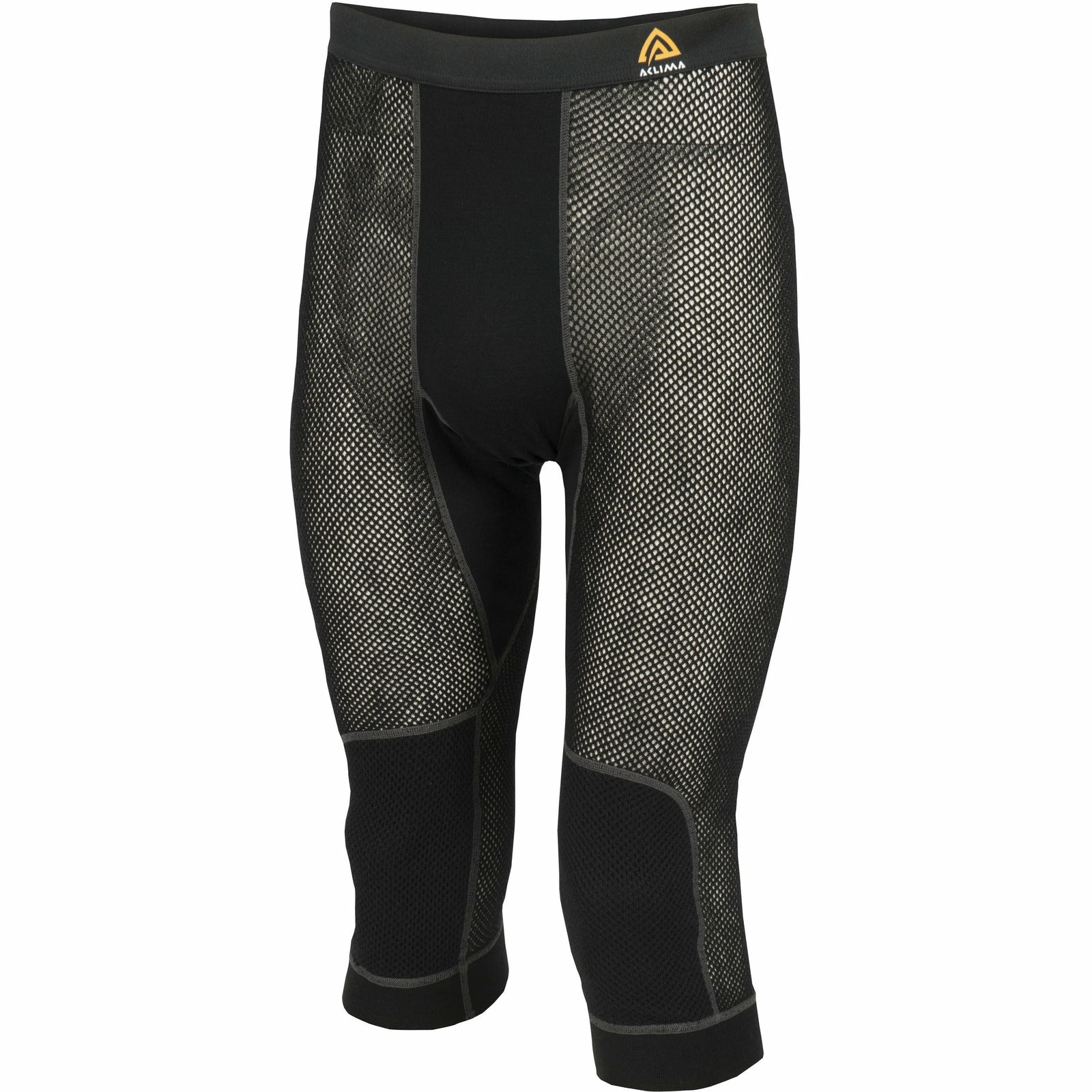 Woolnet Longs 3/4 Man Black