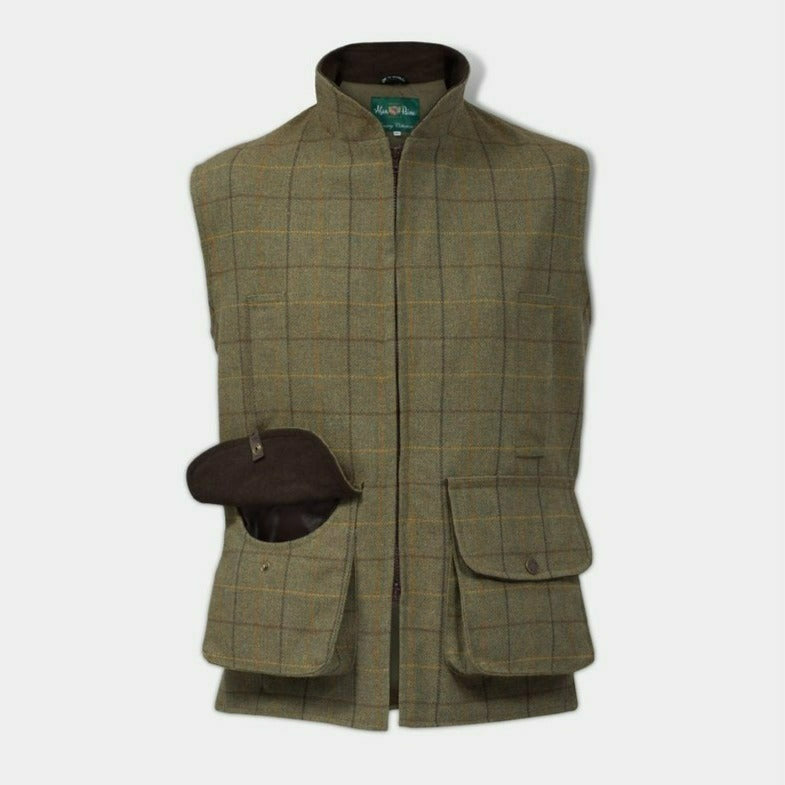 Rutland Vest Dark Moss - STORLEK SMALL