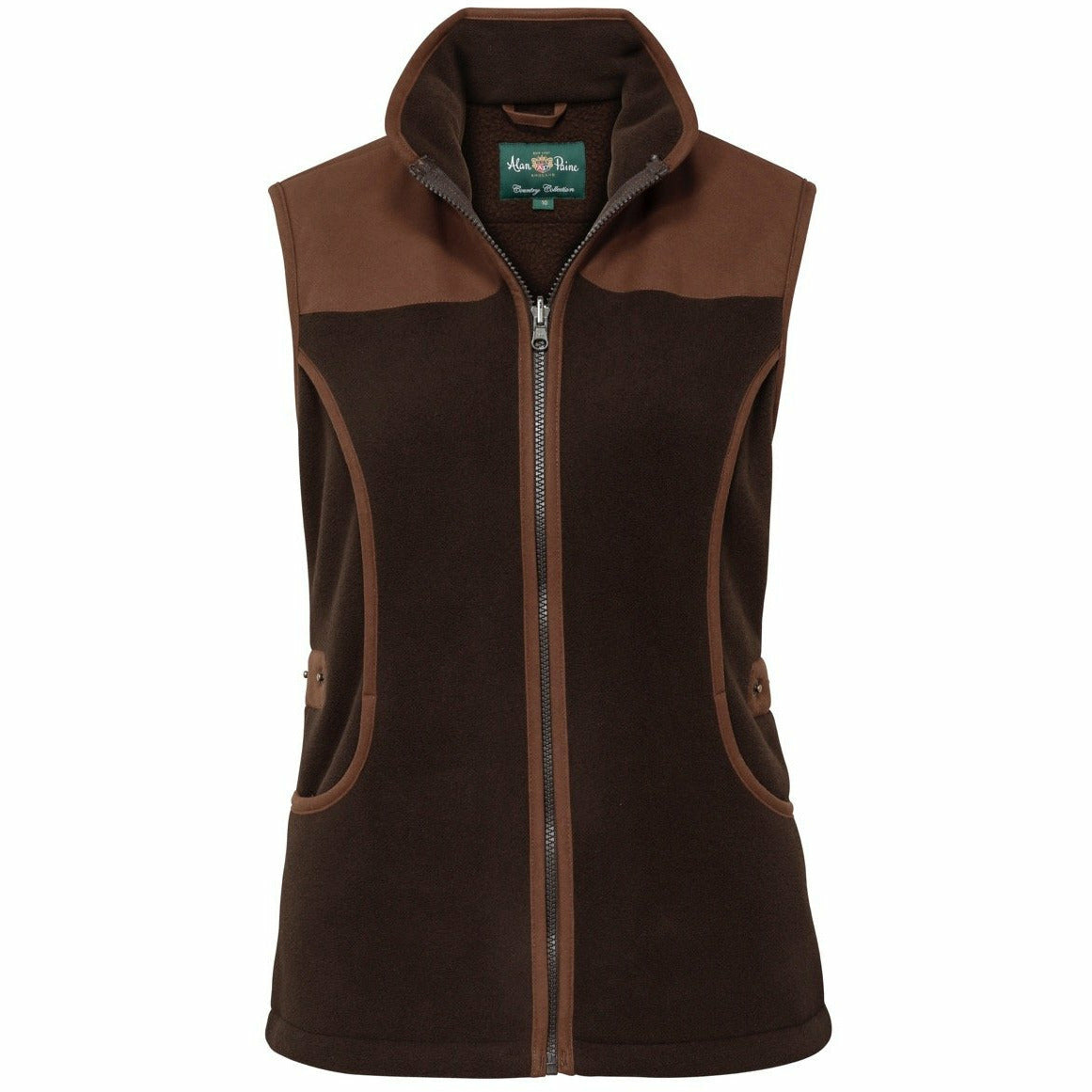 Aylsham Ladies Fleece Shooting Vest Peat