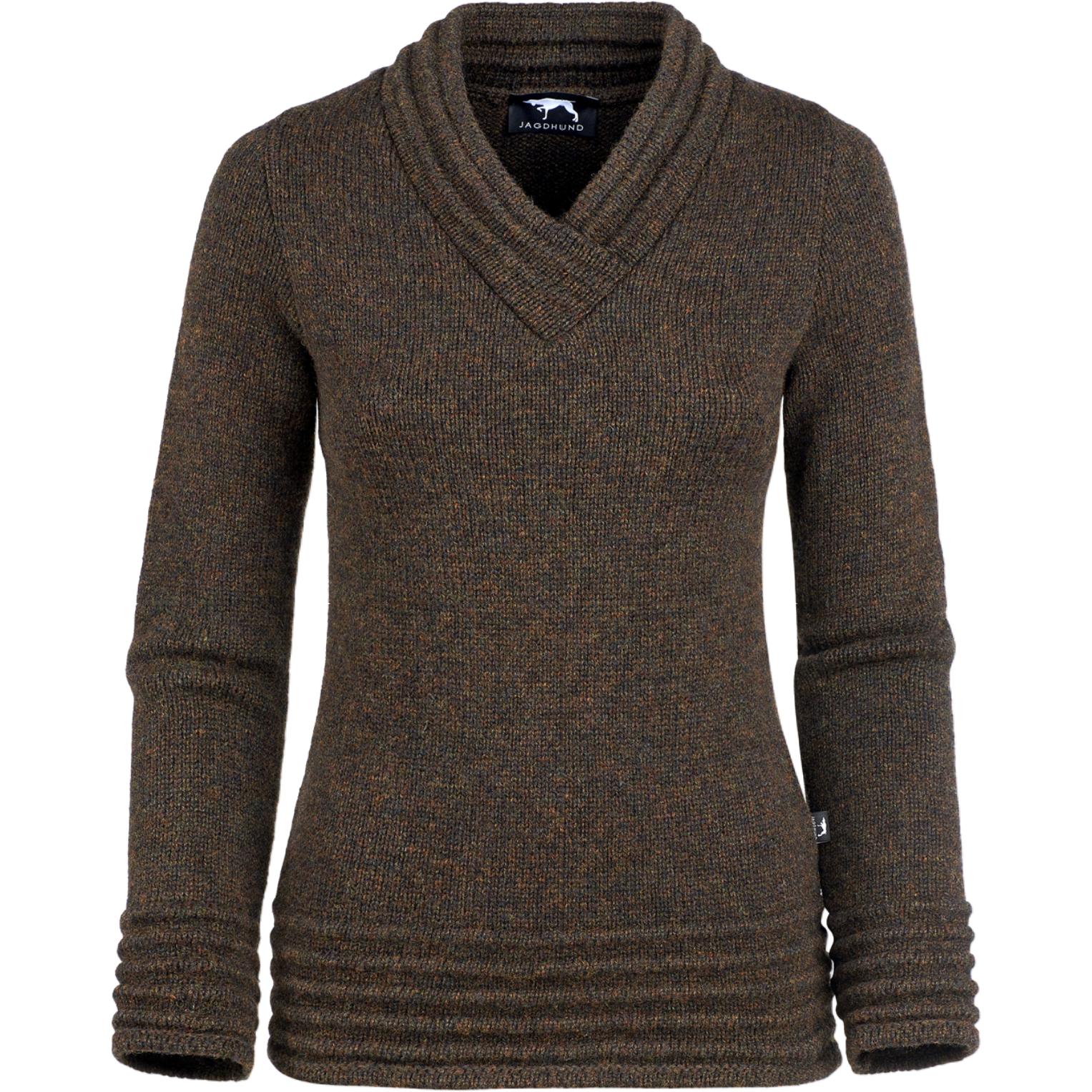 Amras Brun Lamullströja - STORLEK 36