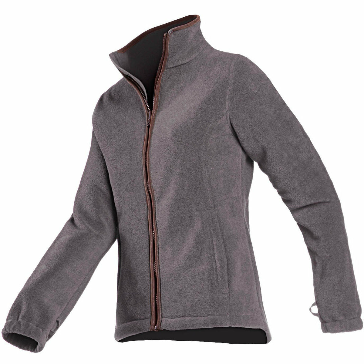 Sarah Fleecejacka Grey - Storlek SMALL -