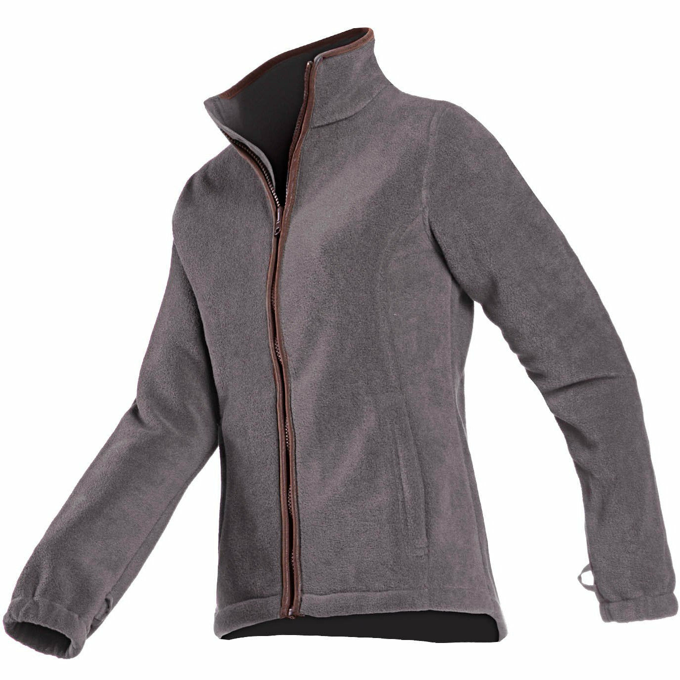 Sarah Fleecejacka Grey - Storlek SMALL -