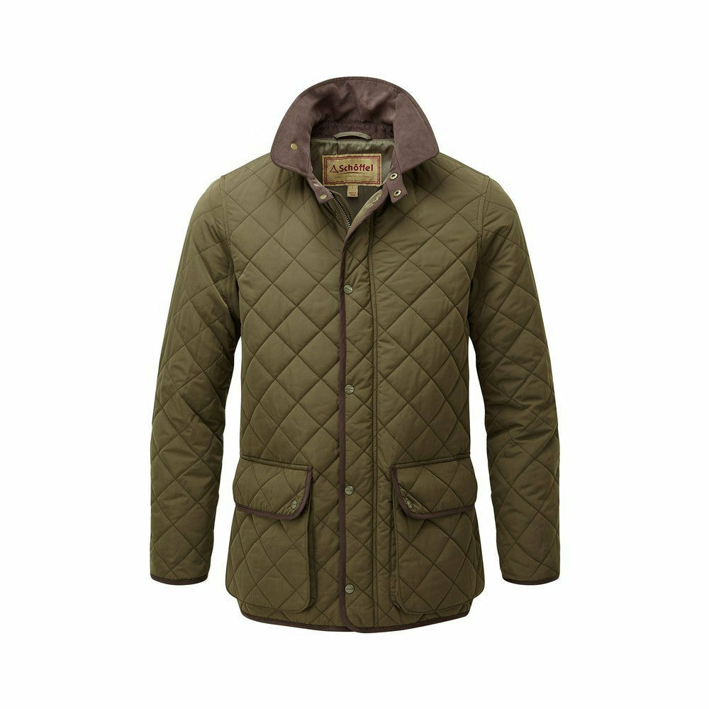 Barrowden Quilt Jacket Olive
