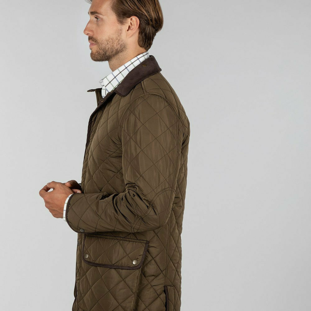 Barrowden Quilt Jacket Olive