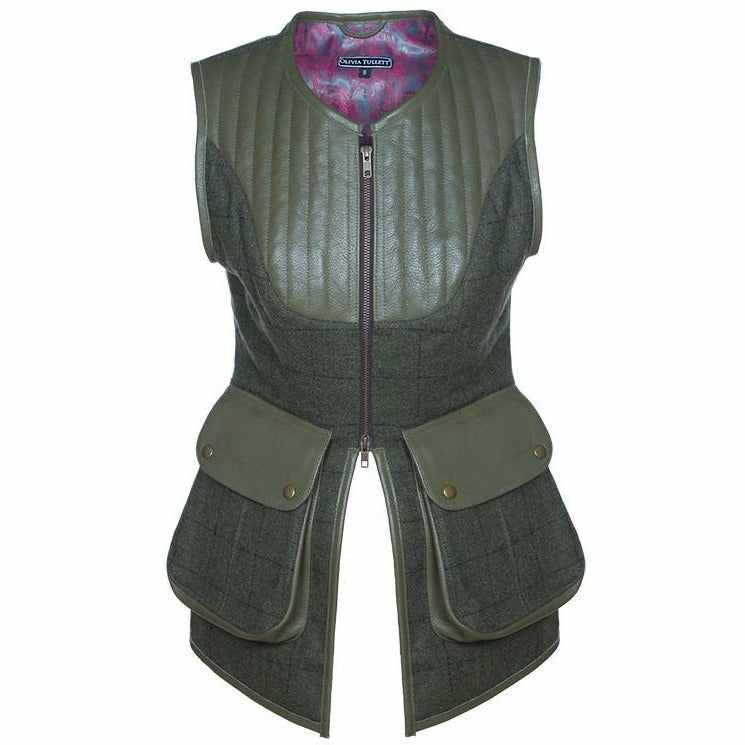 Bella Skytteväst Grön - STORLEK 10