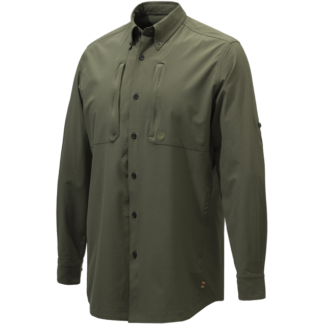 Plain Lightweight Shirt Green Moss