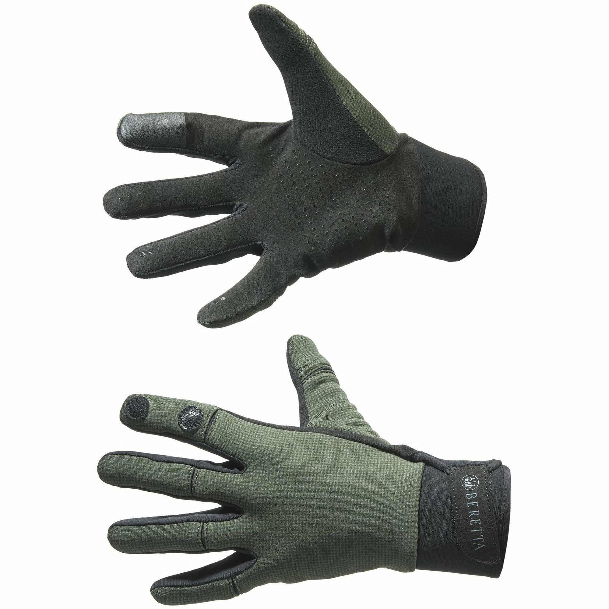 Polartech Touch Gloves Green