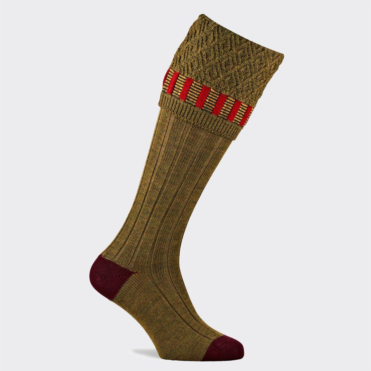 Bristol Old Sage Shooting Sock