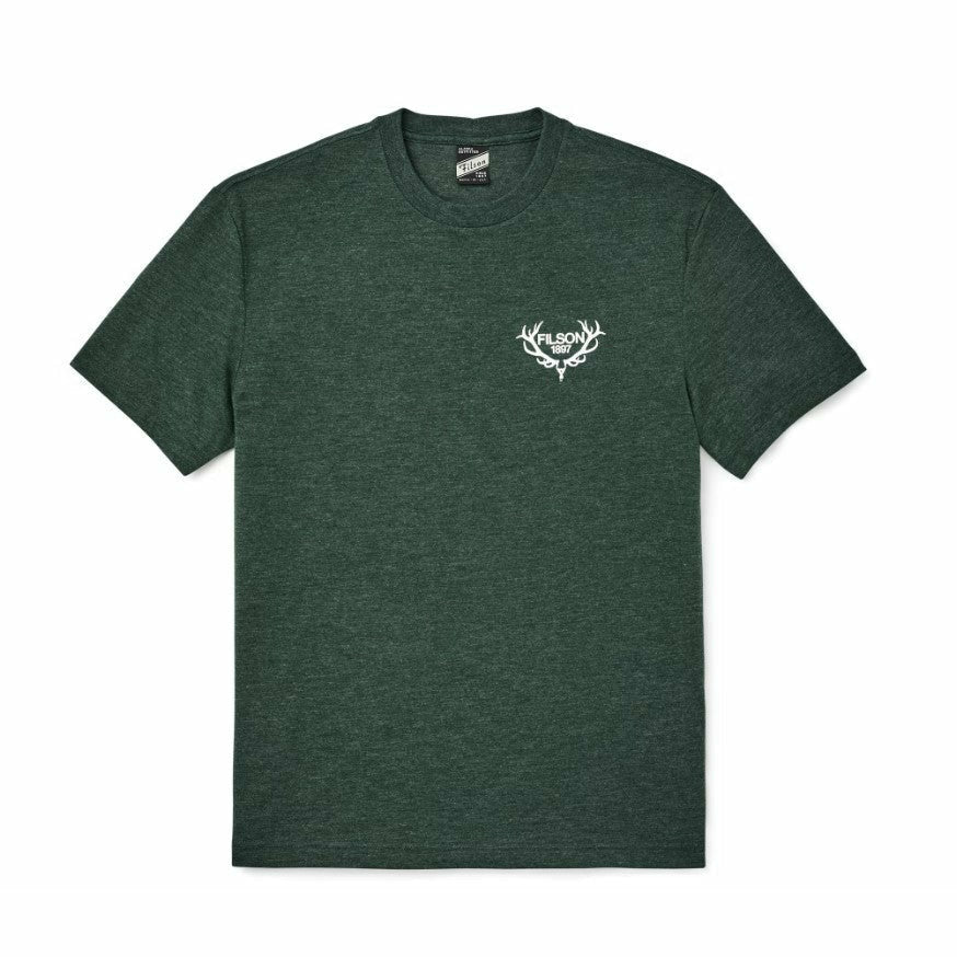 Buckshot T-Shirt Dark Green Rack
