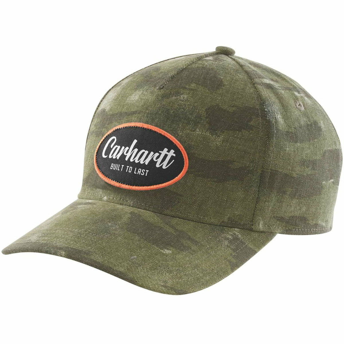 Canvas Camo Patch Cap