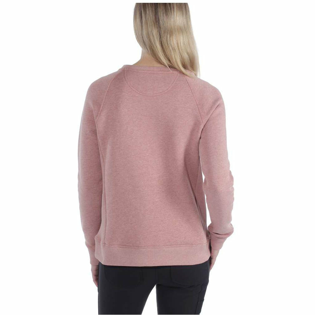 W Clarksburg Graphic Crewneck Burlwood