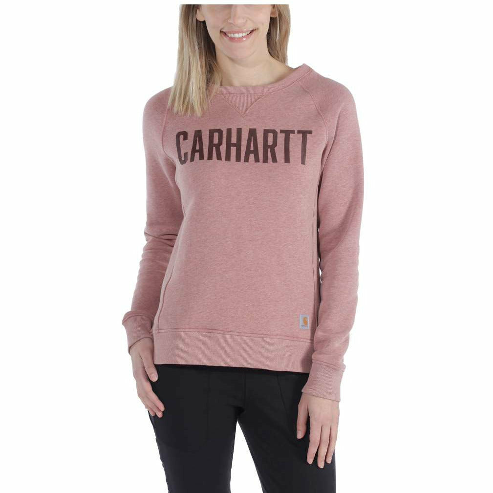 W Clarksburg Graphic Crewneck Burlwood