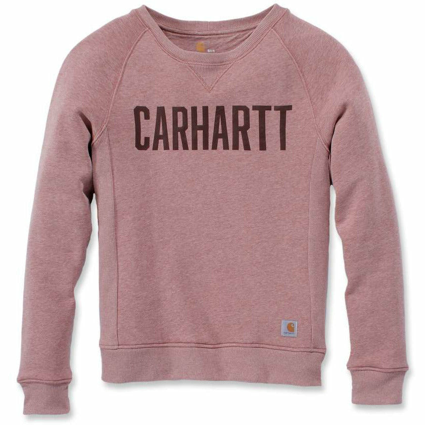 W Clarksburg Graphic Crewneck Burlwood