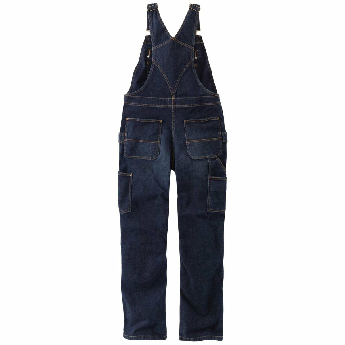 Denim Double Front Bib Overall