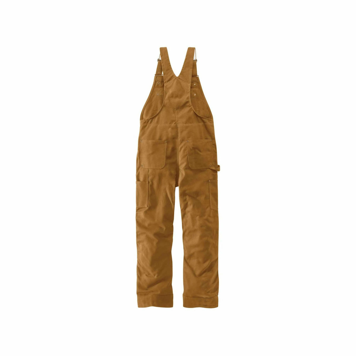 Firm Duck Insulated Bib Overall Carhatt Brown
