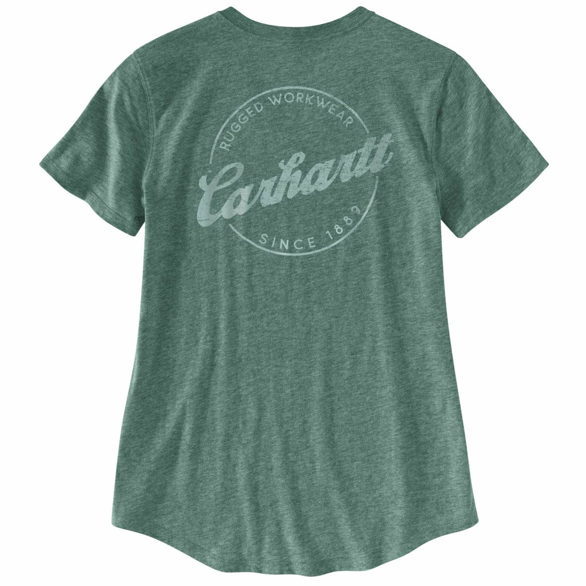 Lockhart Graphic V-neck T-Shirt Green Heather