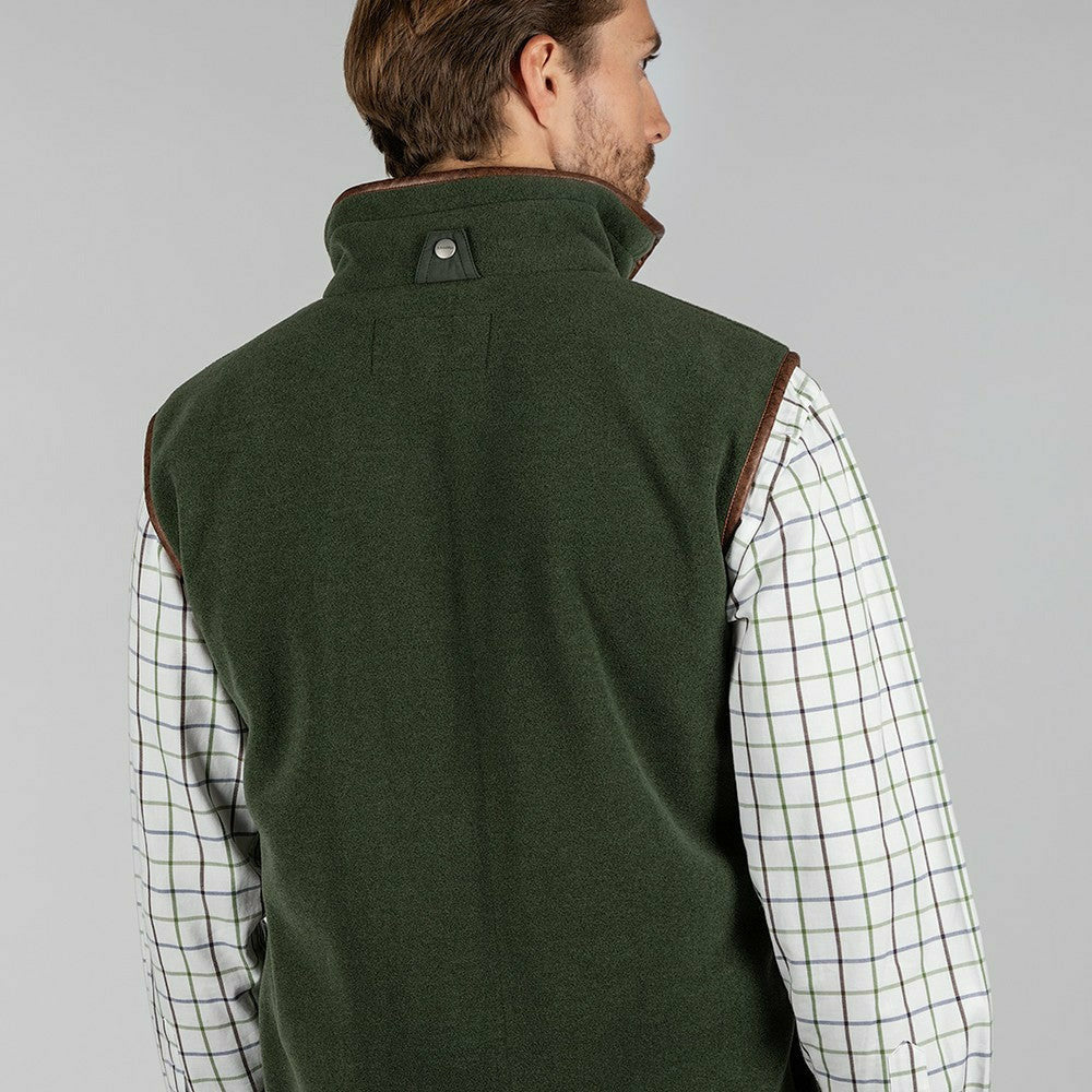 Oakham Fleece Gillet Cedar Green