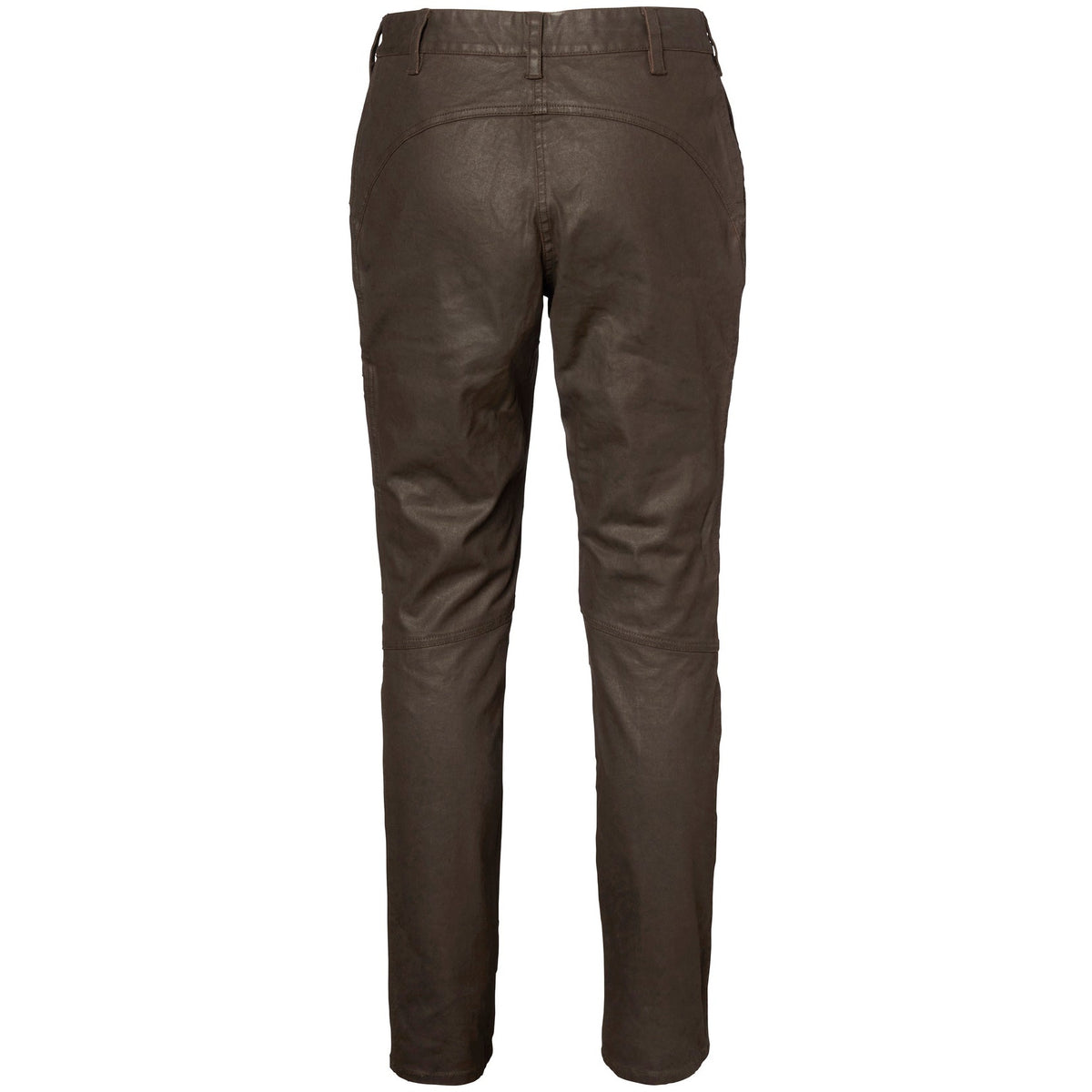 Vintage Pant Women Leather Brown