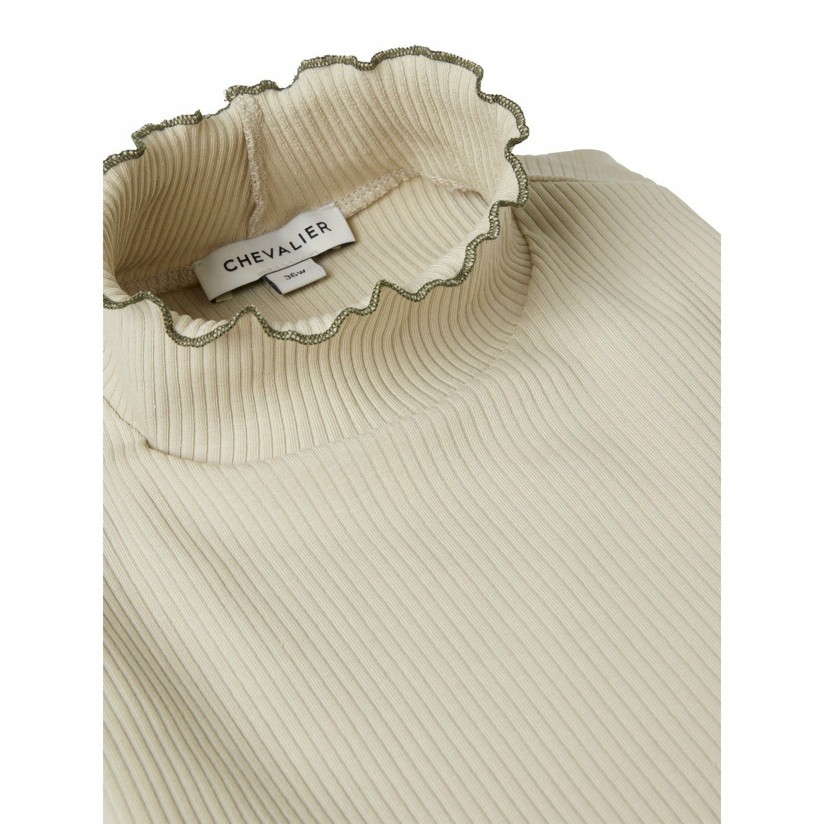 Kelly Longsleeve Top W Sandstone - STORLEK 40