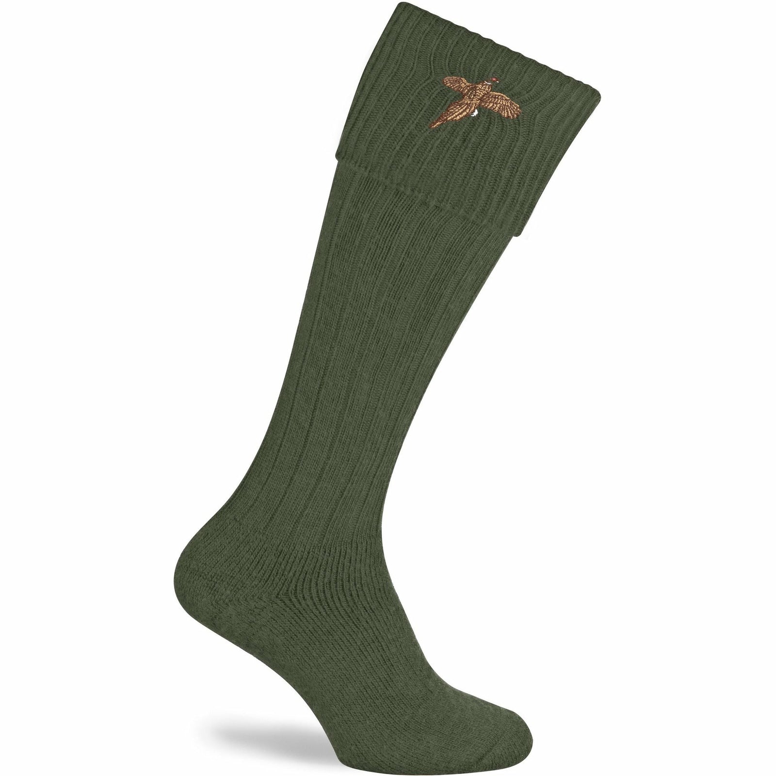 Stalker Olive Shooting Sock
