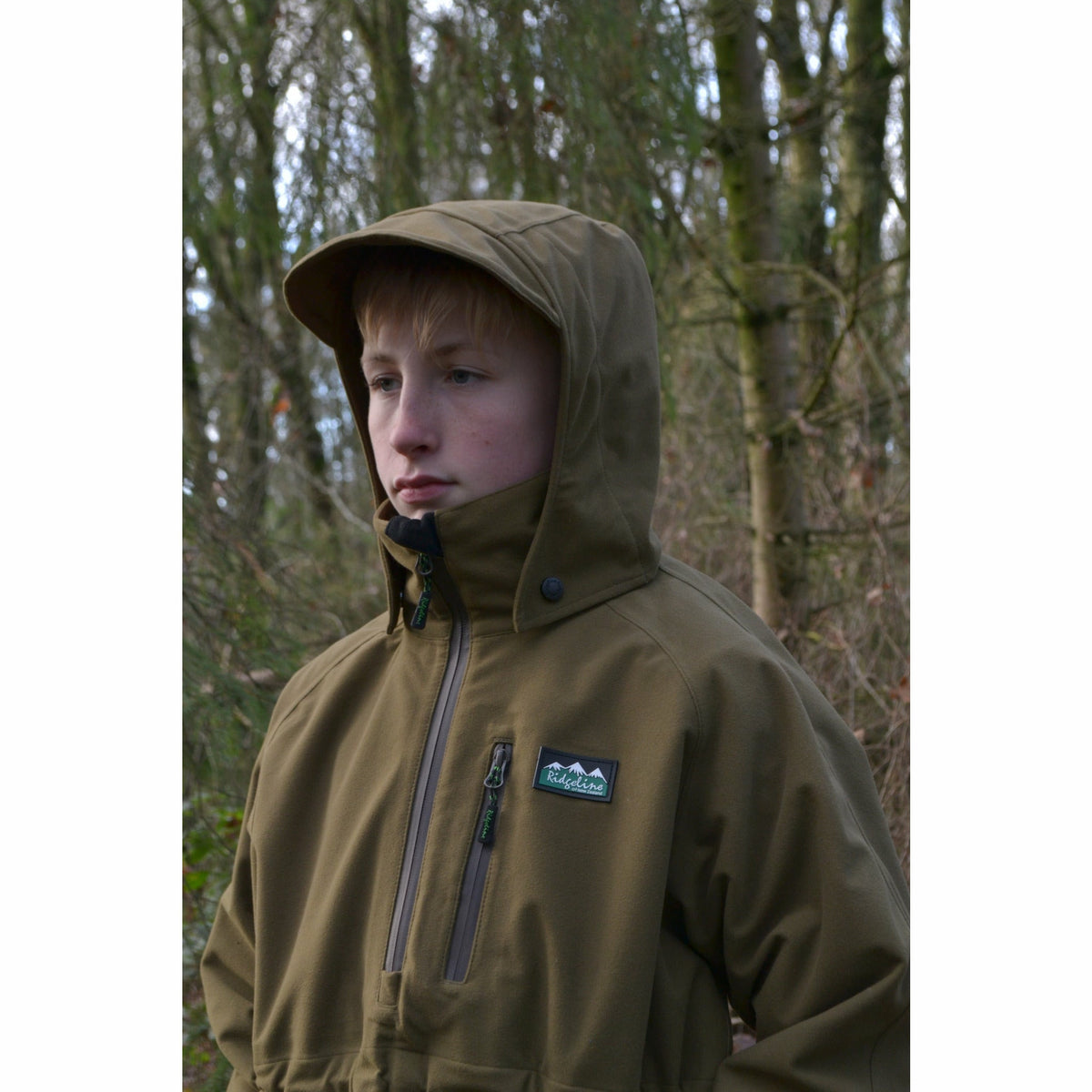 Ridgeline Kids Monsoon Classic Anorak Teak