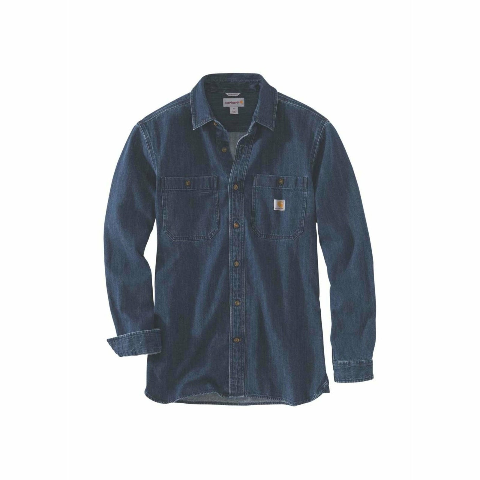 Denim Long Sleeve Shirt Denim