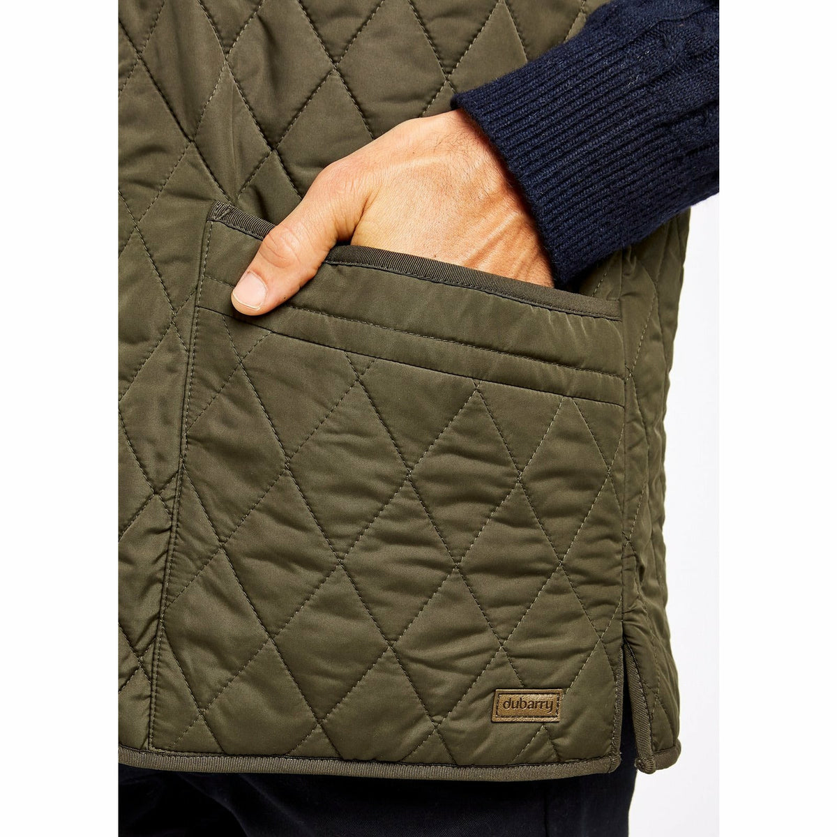 Ballygar Quiltad Väst Oliv