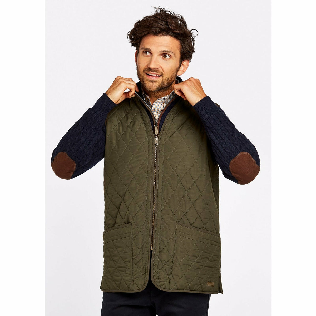 Ballygar Quiltad Väst Oliv