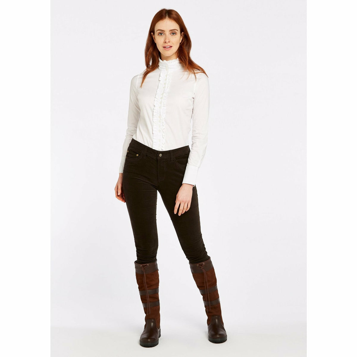 Honeysuckle Ladies Jeans Bourbon