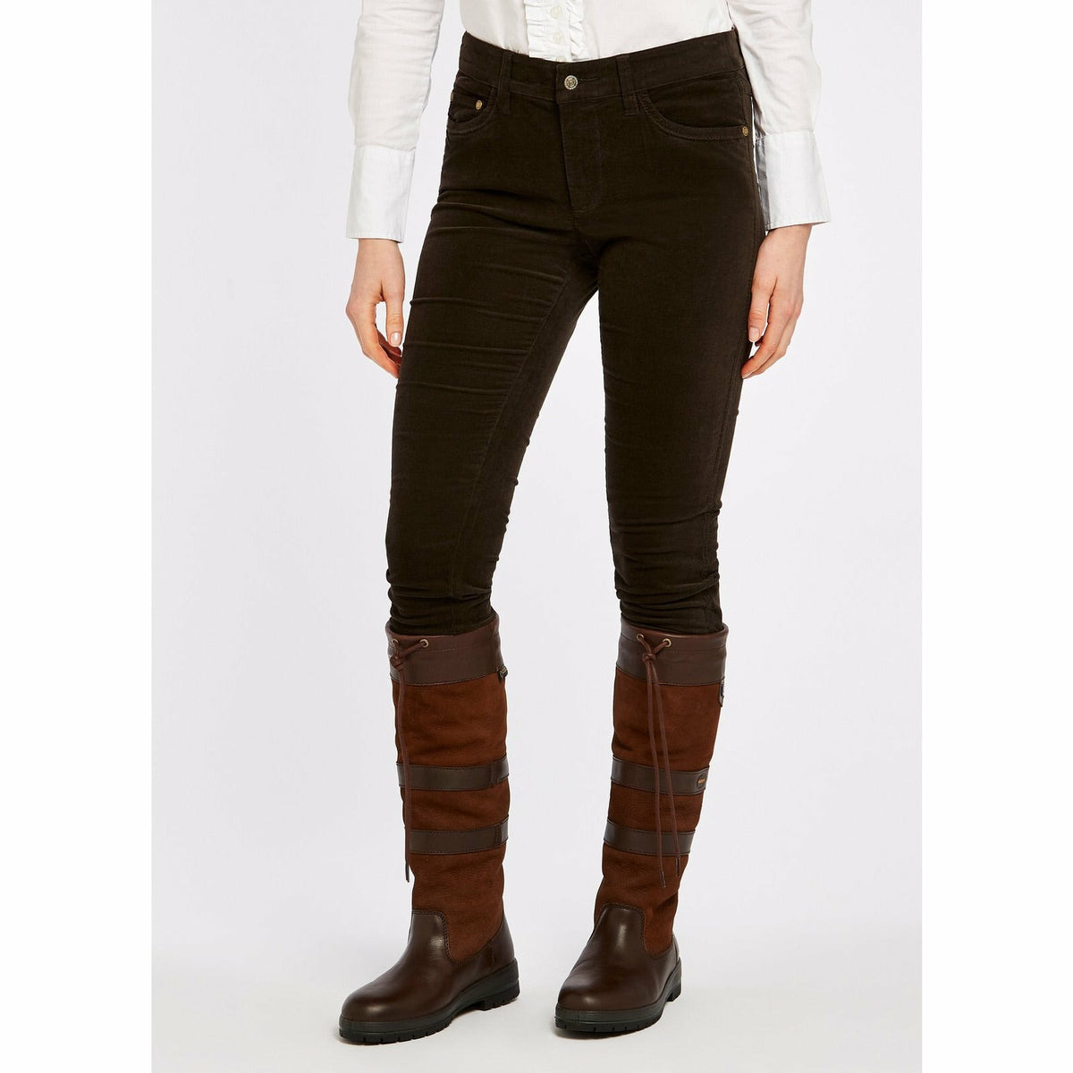 Honeysuckle Ladies Jeans Bourbon