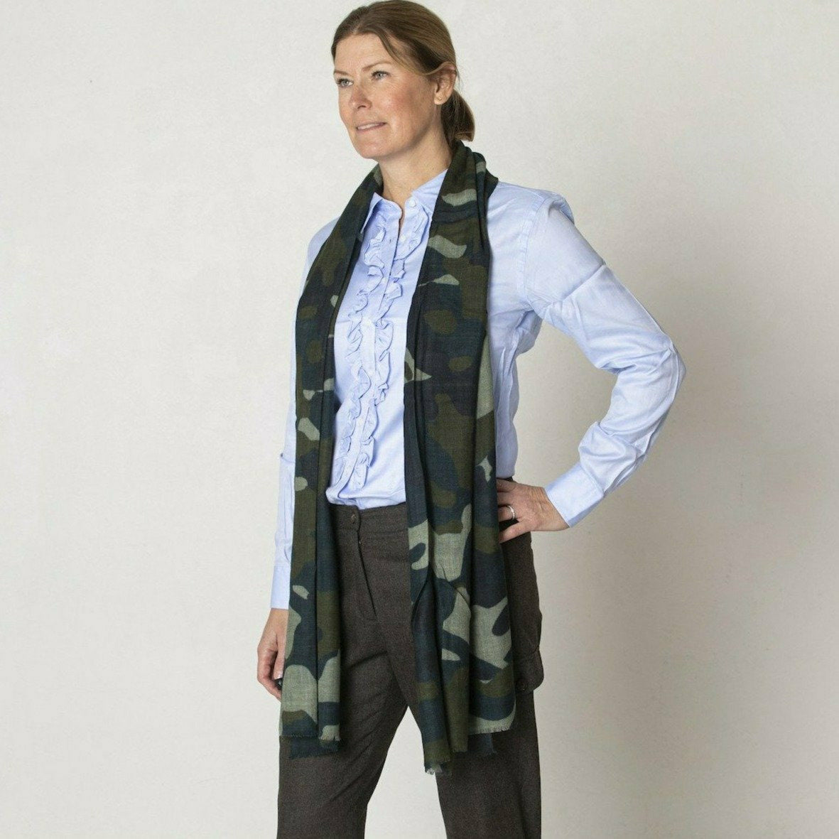 Ditteridge Scarf Evergreen