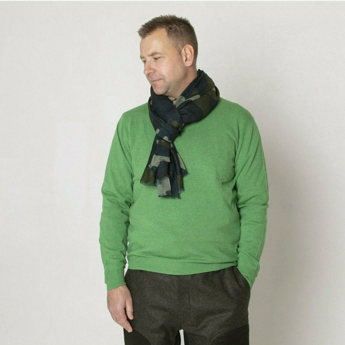 Ditteridge Scarf Evergreen