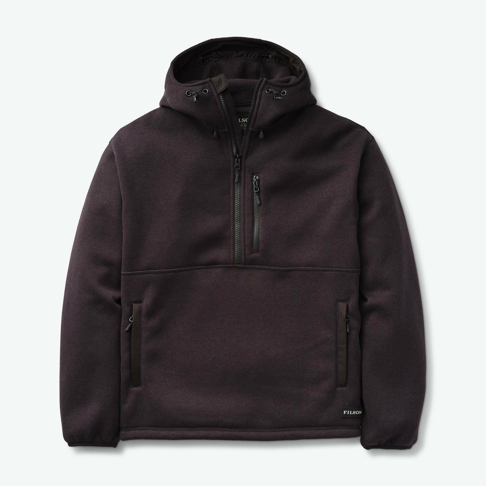 Ridgeway Fleece Pullover Black - STORLEK LARGE -