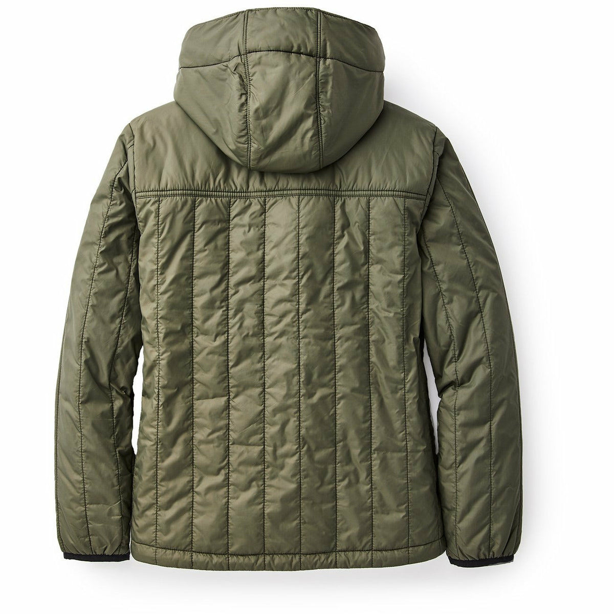 Womens Ultralight Hooded Jacket Olive - Storlek SMALL -