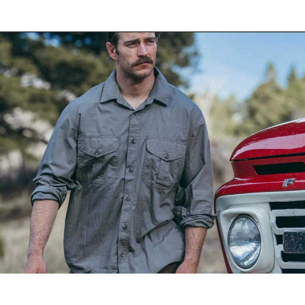 Feather Cloth Shirt Light Olive