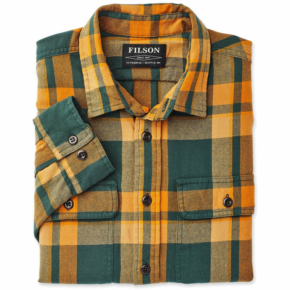 Scout Shirt Green Gold