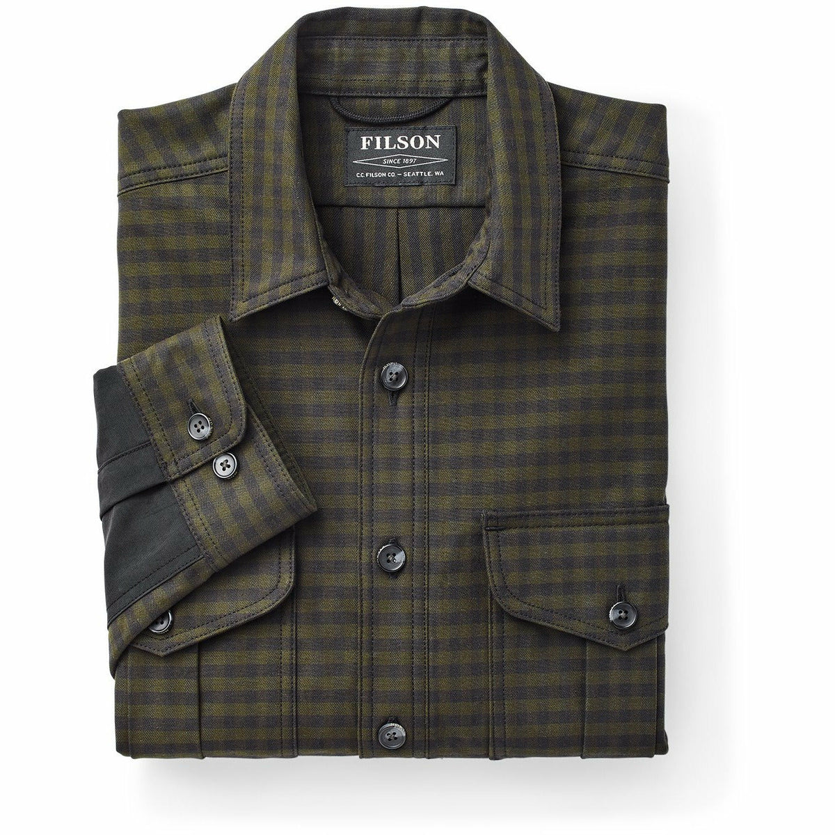 Weather Worker Jac-Shirt Black Olive