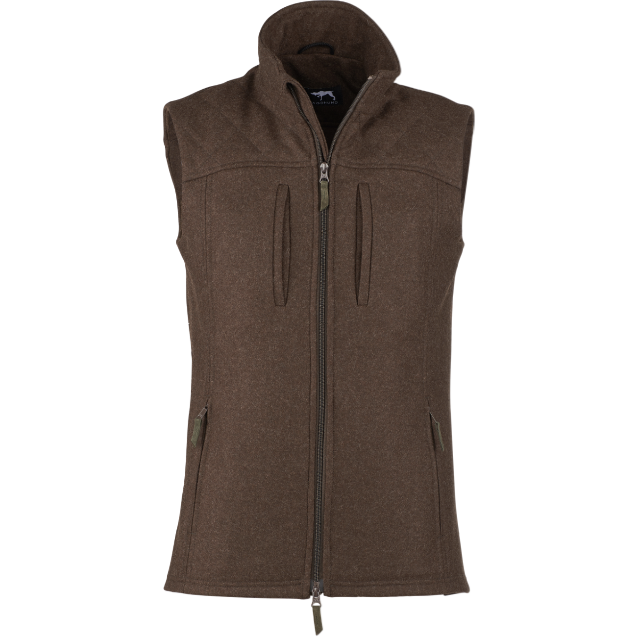Gamsfeld Brun Lodenväst