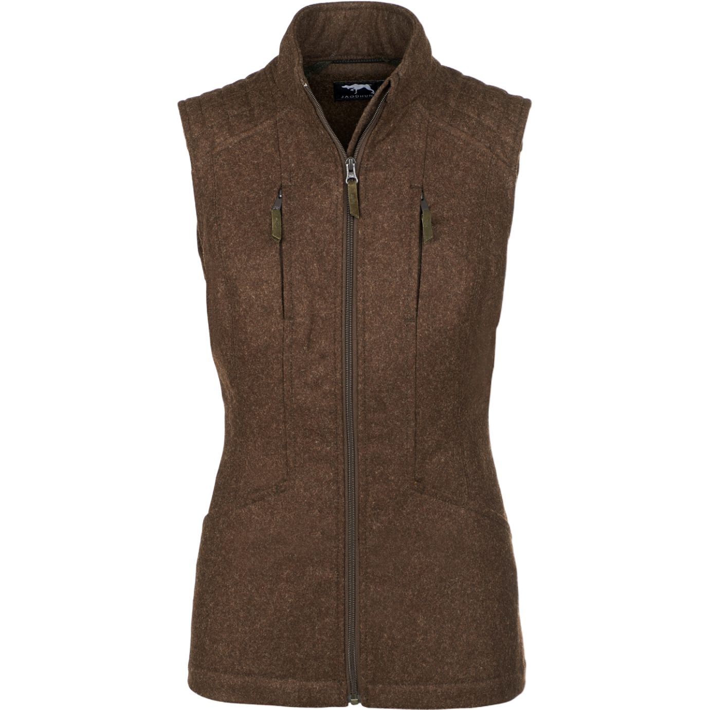 Gamshag Brun Lodenväst