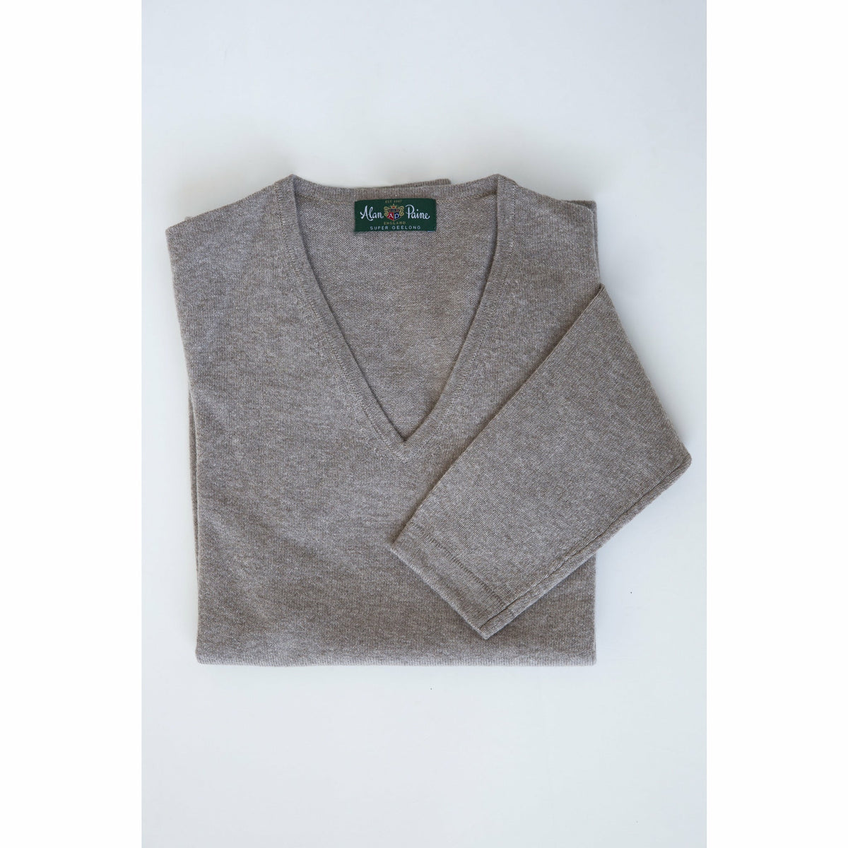 Georgina Ladies V-Neck Mushroom