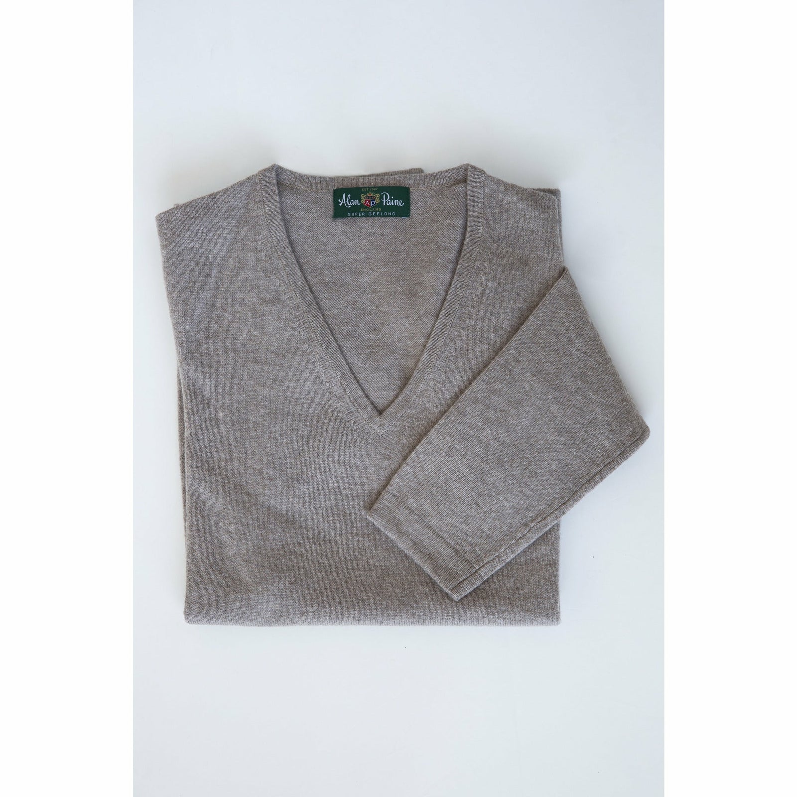 Georgina Ladies V-Neck Mushroom
