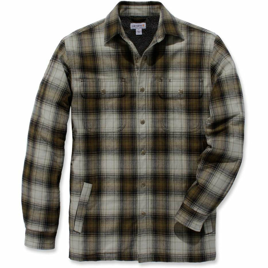 Hubbard Sherpa Lined Shirt Jac Fir Green - Storlek XL -