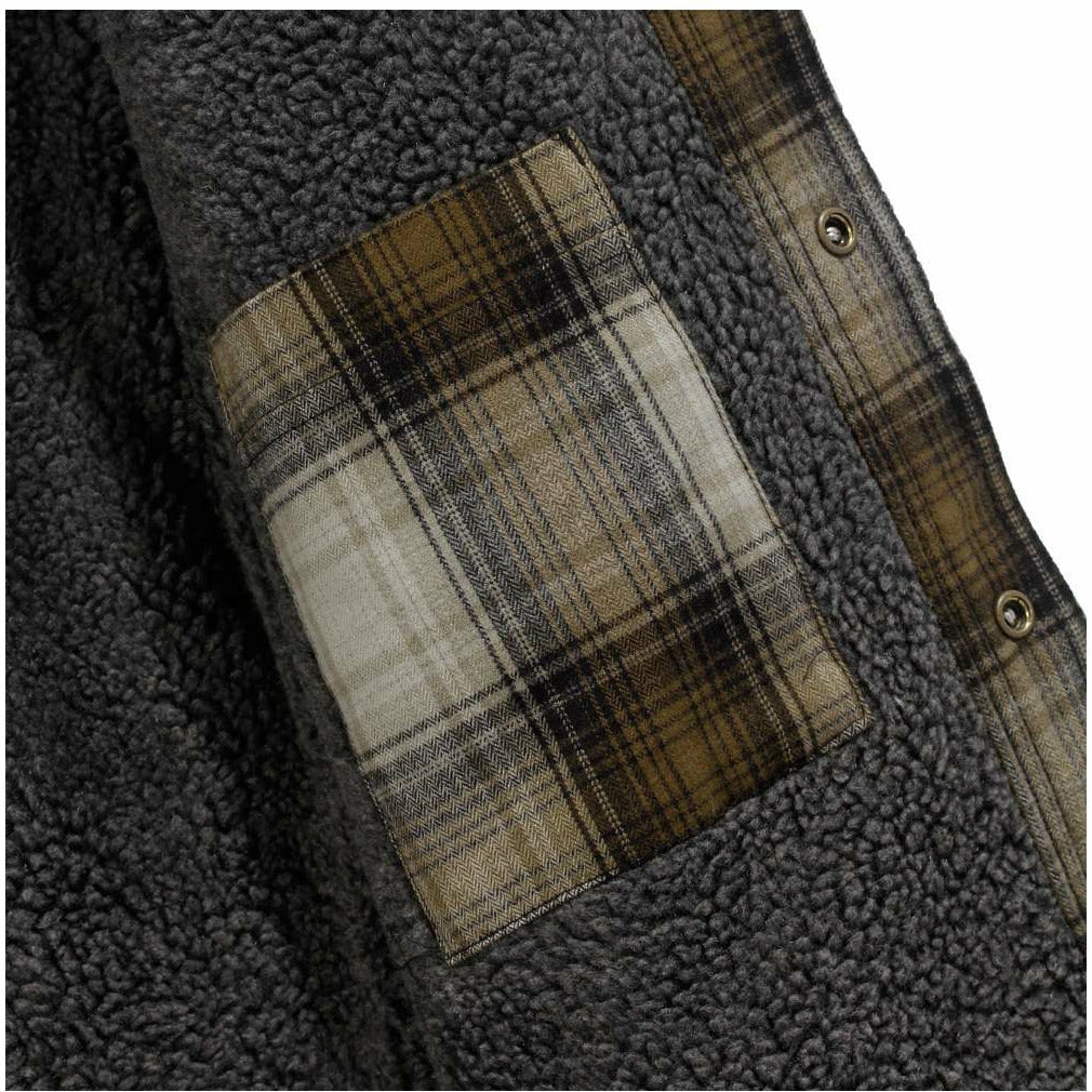 Hubbard Sherpa Lined Shirt Jac Fir Green - Storlek XL -