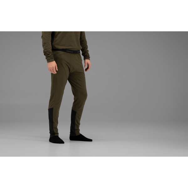 Heat (elvärme) Long Johns Willow Green