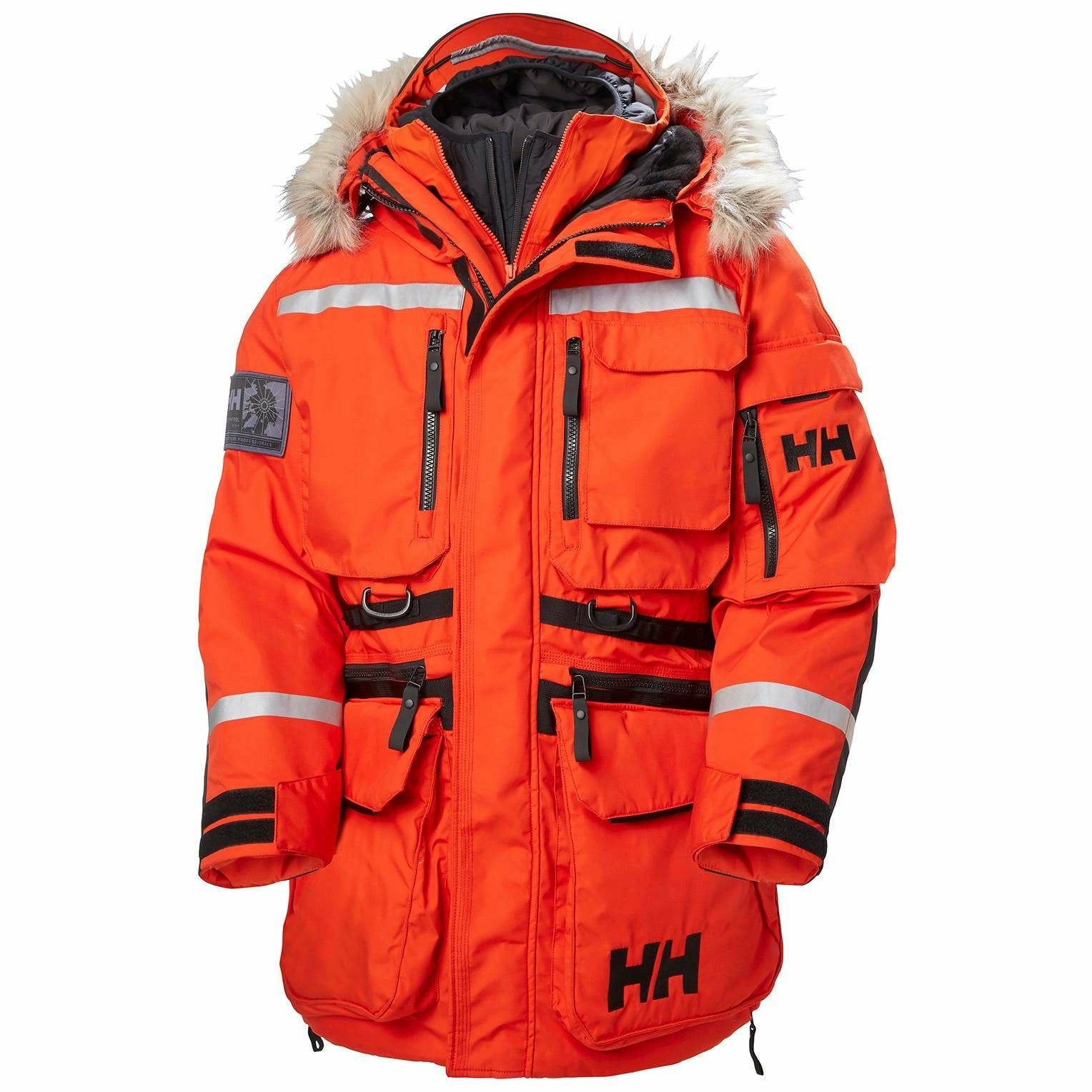 Arctic Patrol Modular Parka Patrol Orange
