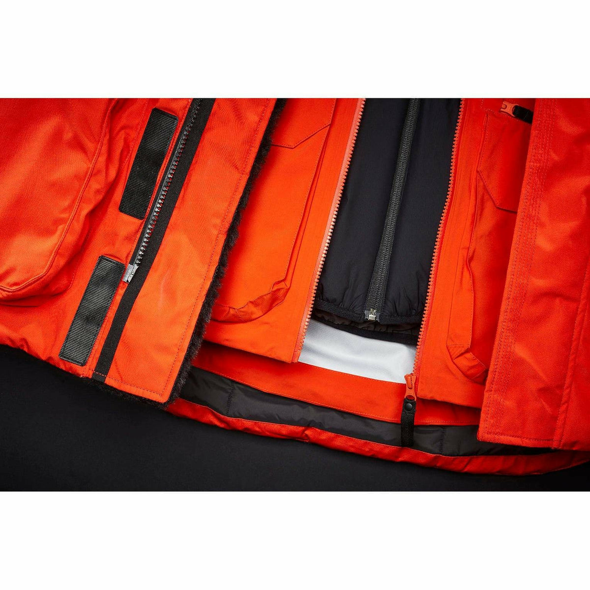 Arctic Patrol Modular Parka Patrol Orange